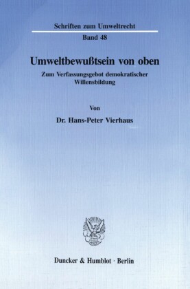 Umweltbewußtsein von oben.