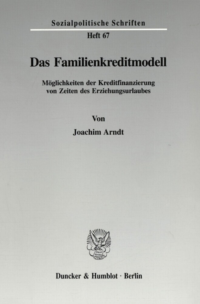 Das Familienkreditmodell. main product photo