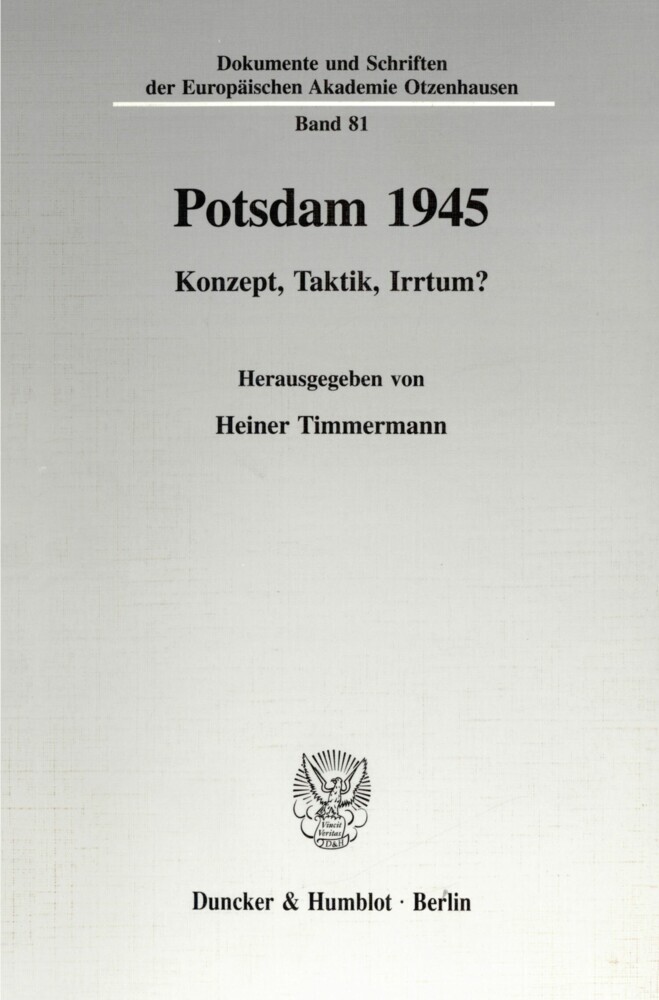 Potsdam 1945. main product photo