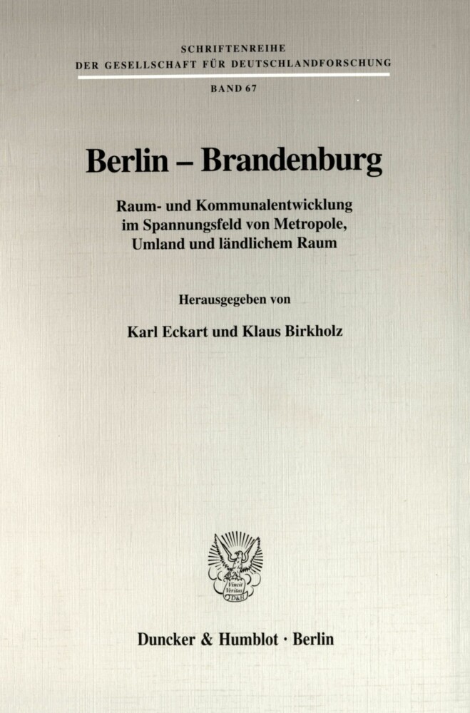 Berlin - Brandenburg. main product photo