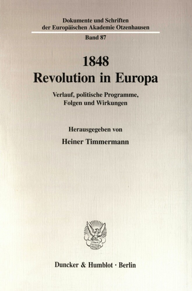 1848 - Revolution in Europa. main product photo