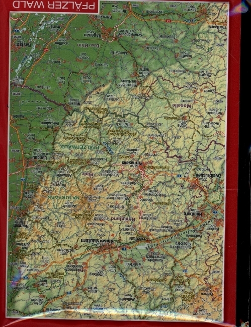 Pfälzer Wald, Reliefpostkarte main product photo