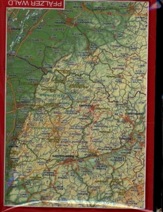 Pfälzer Wald, Reliefpostkarte