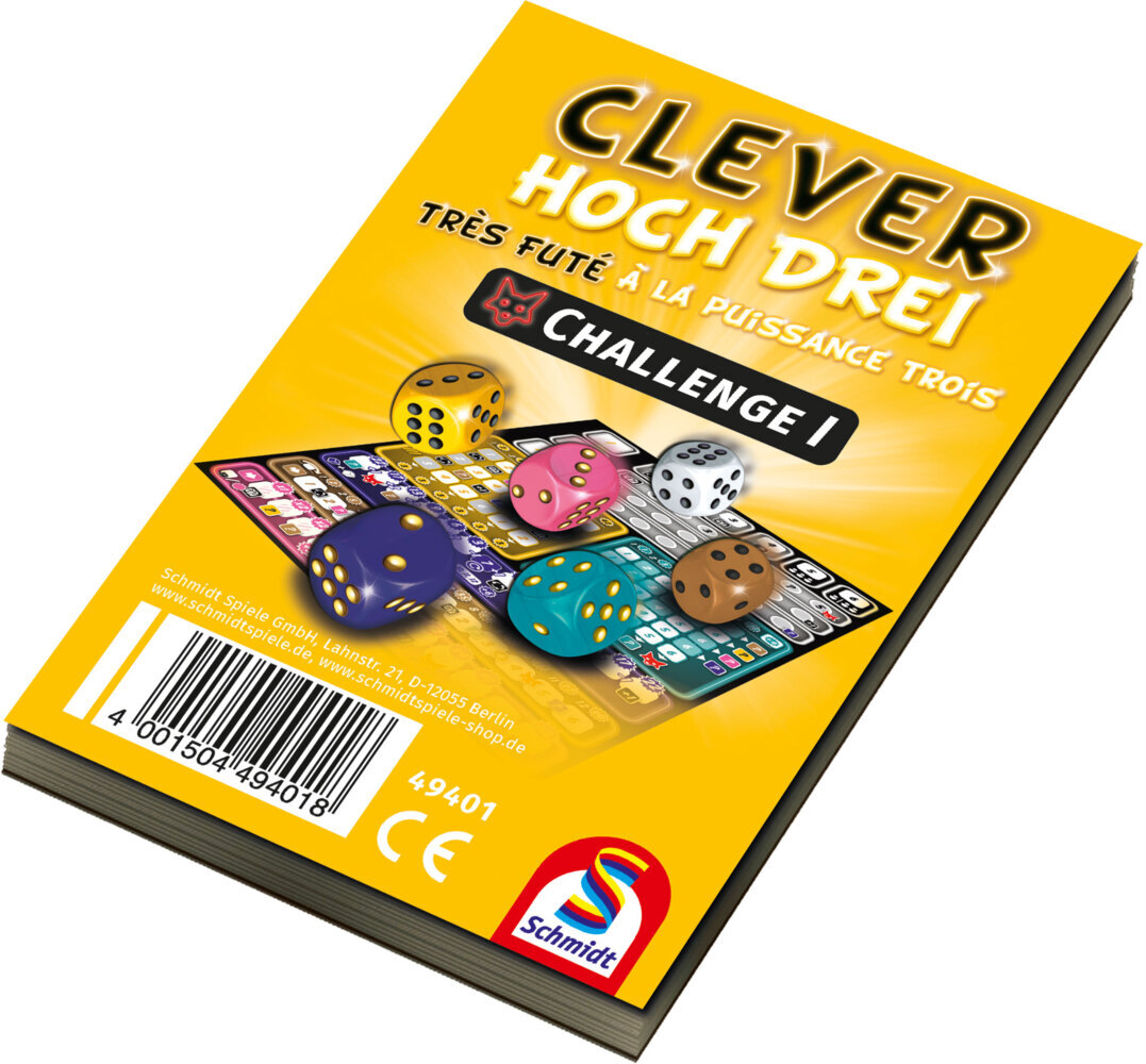 Clever hoch Drei, Challenge Block (Spiel-Zubehör) main product photo