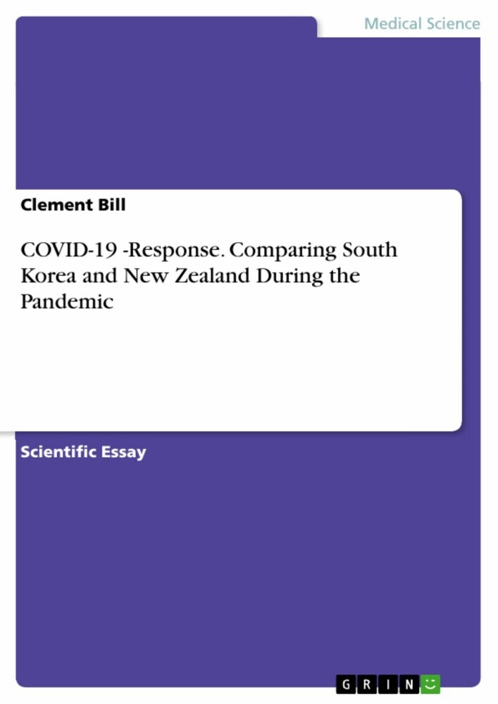 COVID-19 -Response. Comparing South Korea and New Zealand During the Pandemic main product photo