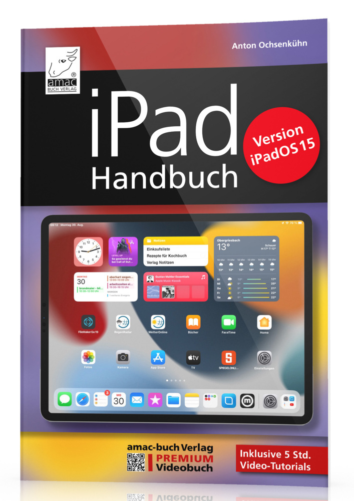 iPad Handbuch für iPadOS 15 main product photo