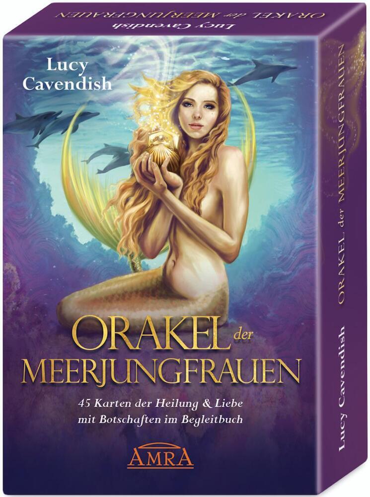 Orakel der Meerjungfrauen. 45 Karten der Heilung & Liebe mit Botschaften im Begleitbuch, 45 Teile main product photo