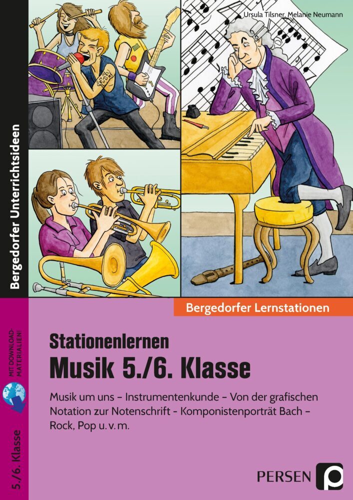 Stationenlernen Musik 5./6. Klasse main product photo