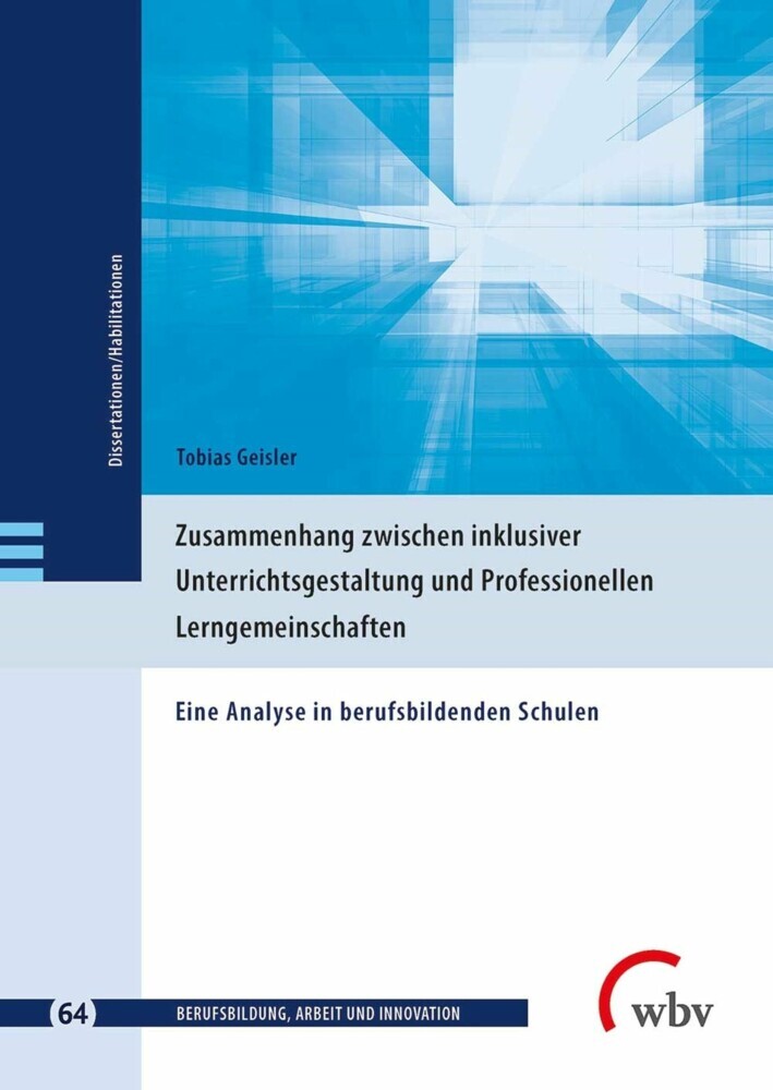 Zusammenhang zwischen inklusiver Unterrichtsgestaltung und Professionellen Lerngemeinschaften main product photo