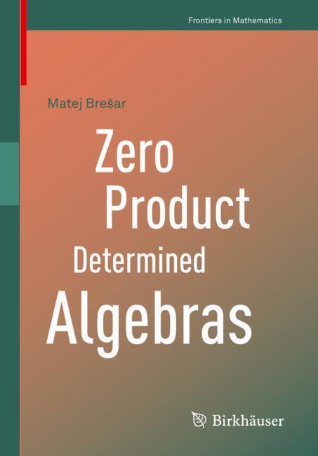 Zero Product Determined Algebras main product photo