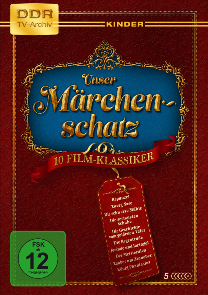 Unser Märchenschatz - 10 Film-Klassiker, 5 DVD main product photo