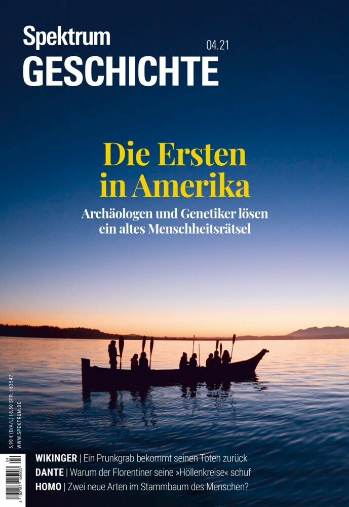 Spektrum Geschichte - Die Ersten in Amerika main product photo
