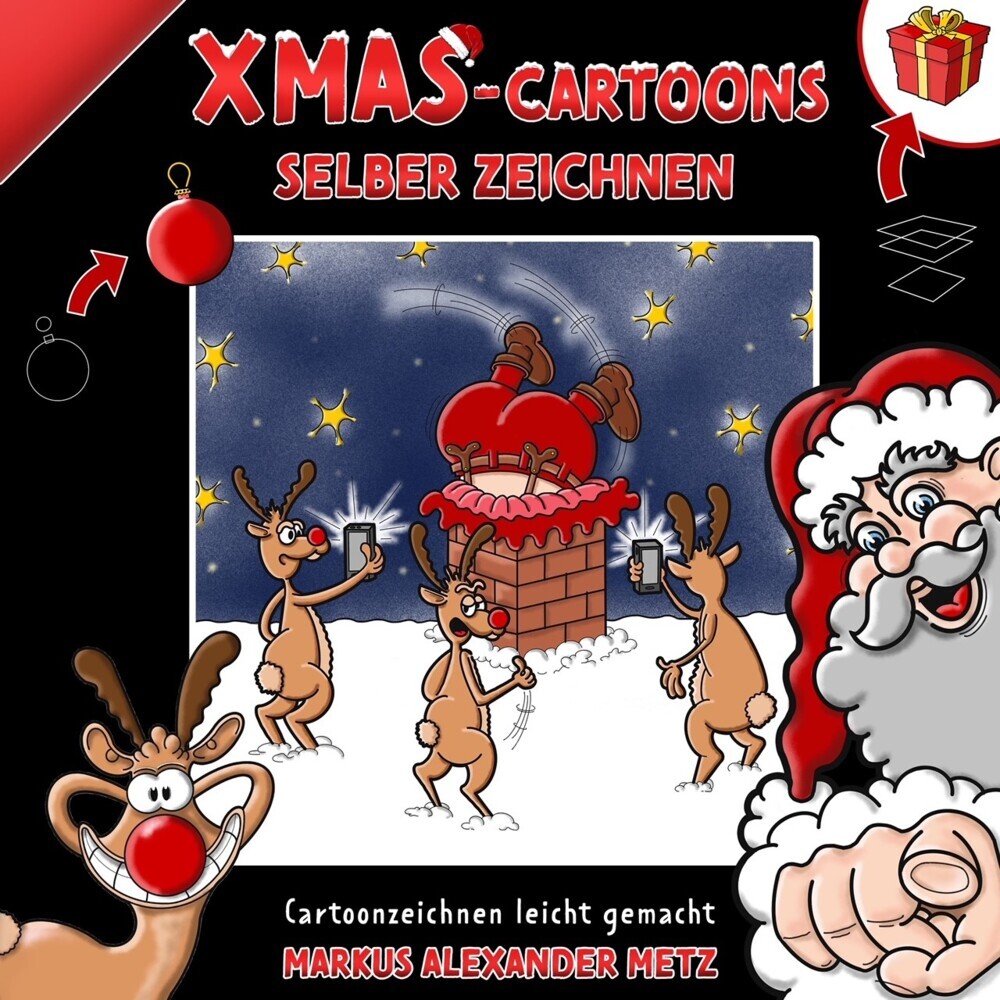 Xmas-Cartoons selber zeichnen main product photo