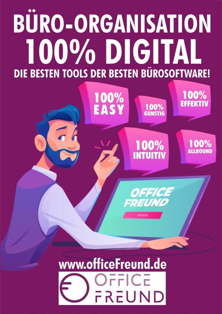 Büro-Organisation 100% digital main product photo