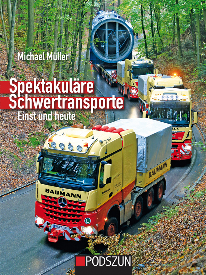Spektakuläre Schwertransporte einst und heute main product photo