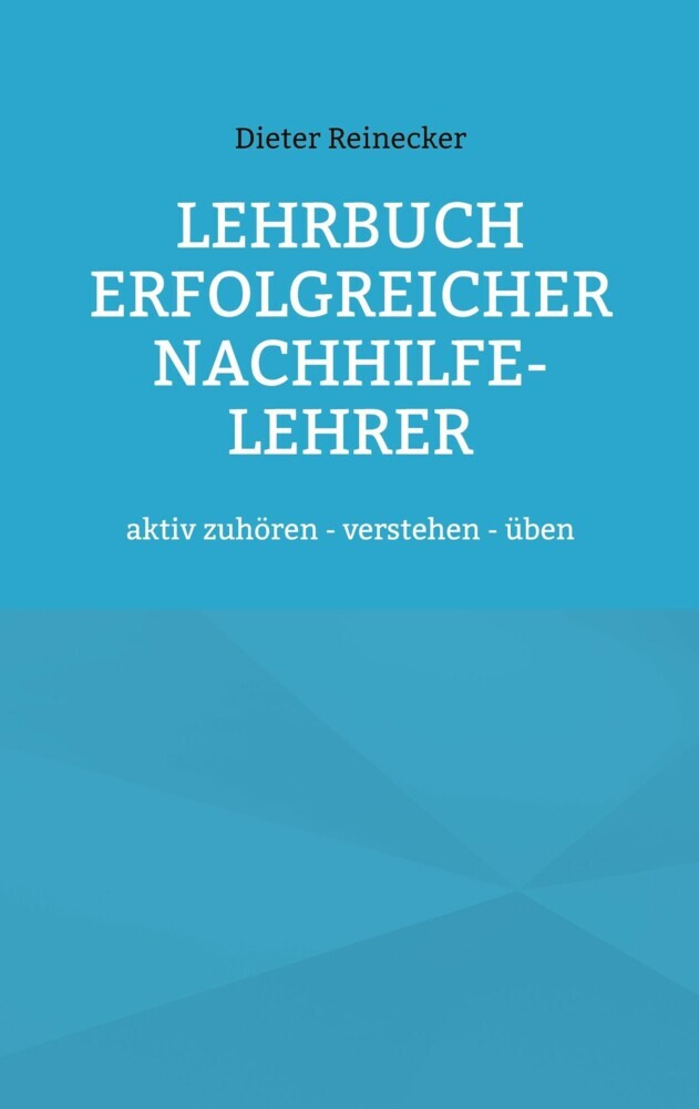 Lehrbuch erfolgreicher Nachhilfe-Lehrer main product photo