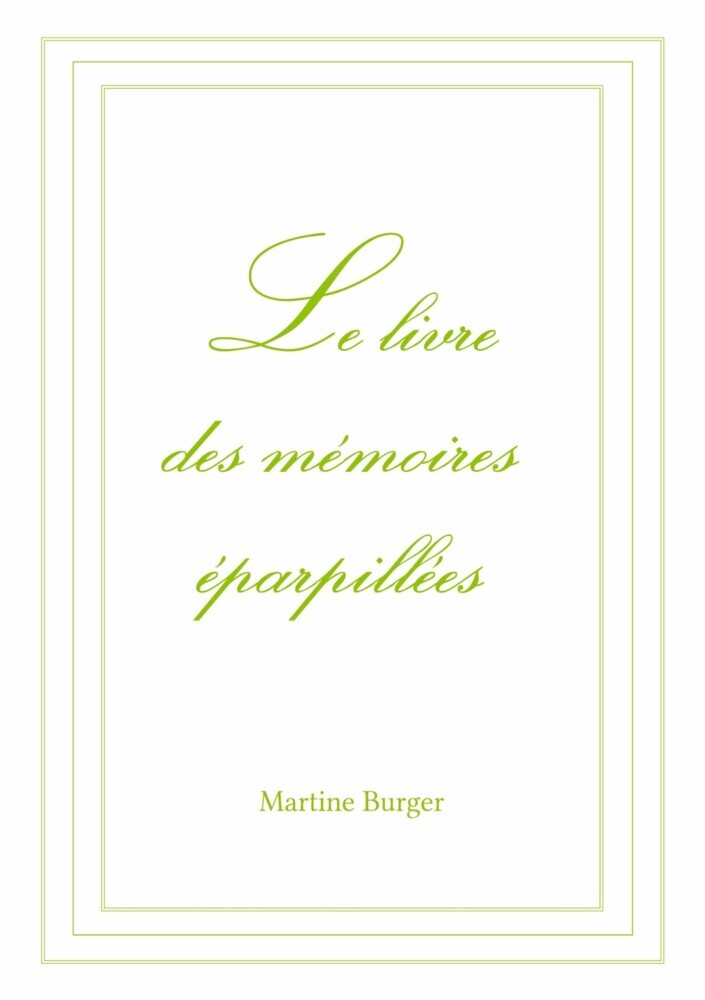 Le livre des mémoires éparpillées main product photo