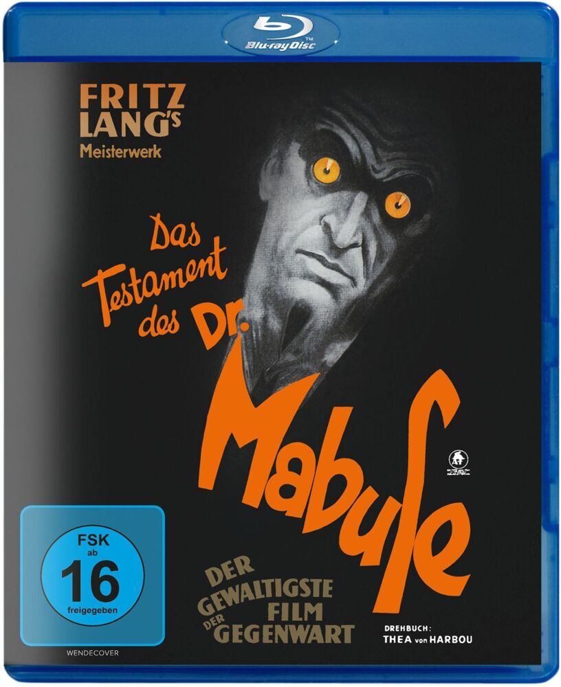 Das Testament des Dr. Mabuse, 1 Blu-ray main product photo