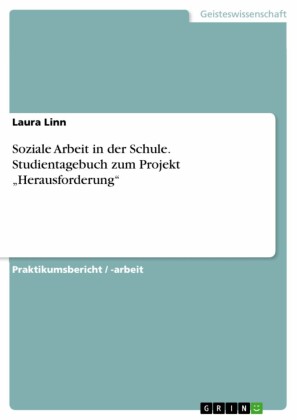 Soziale Arbeit in der Schule. Studientagebuch zum Projekt 'Herausforderung'