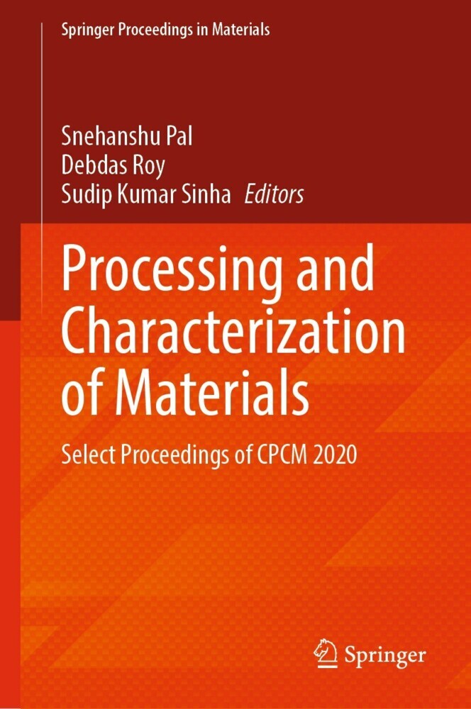 Processing and Characterization of Materials main product photo