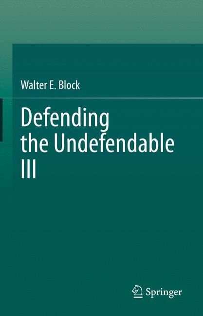 Defending the Undefendable III main product photo