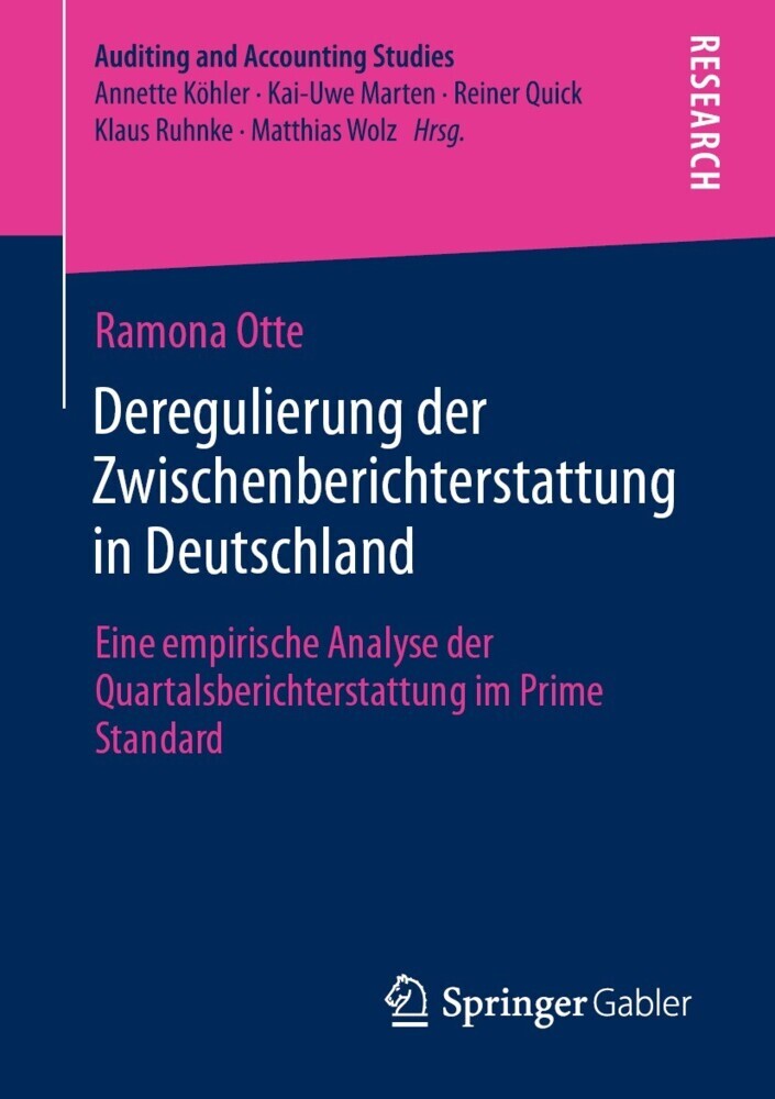 Deregulierung der Zwischenberichterstattung in Deutschland main product photo