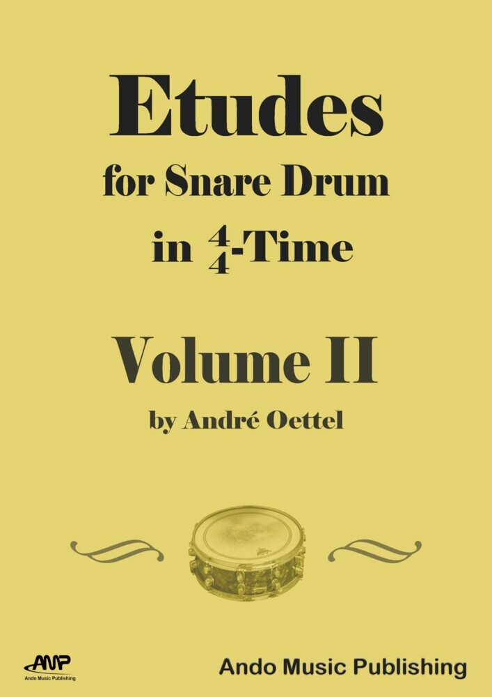Etudes for snare Drum in 4/4-Time - Volume 2 main product photo