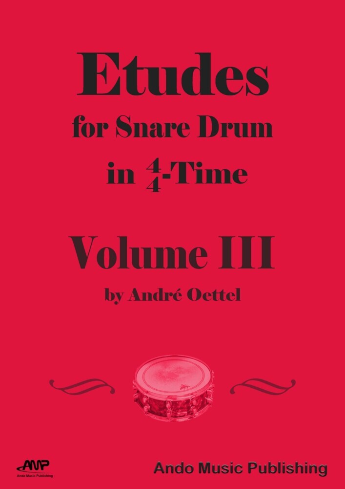 Etudes for Snare Drum in 4/4-Time - Volume 3 main product photo