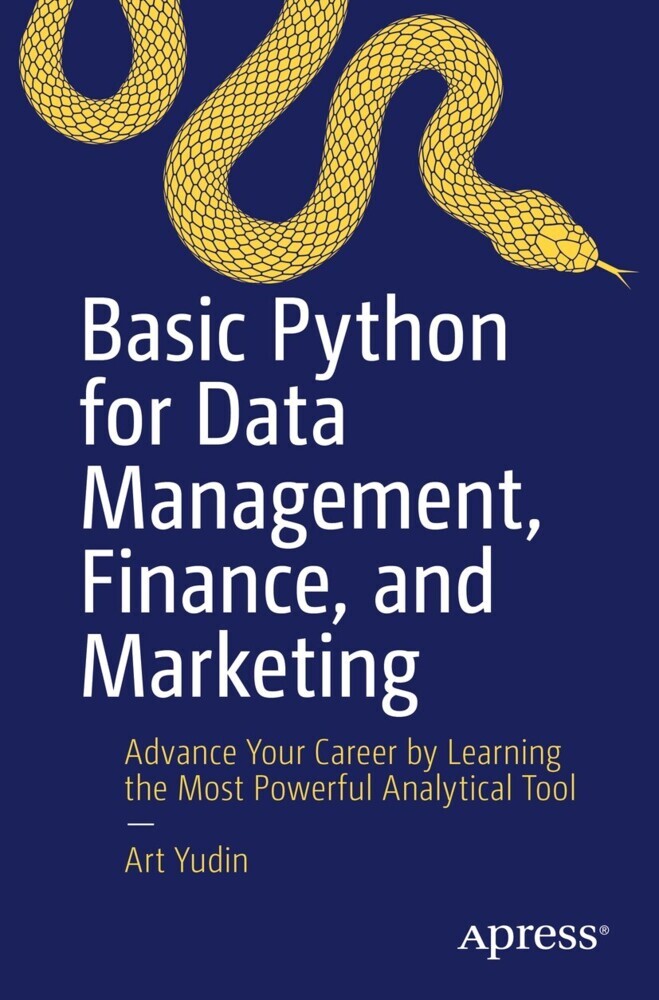Basic Python for Data Management, Finance, and Marketing main product photo