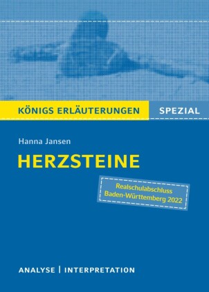 Herzsteine von Hanna Jansen. Königs Erläuterung Spezial