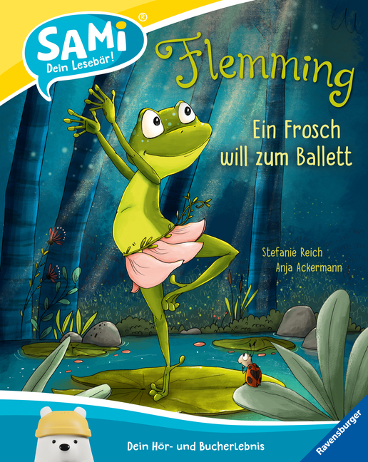 SAMi - dein Lesebär - Flemming. Ein Frosch will zum Ballett main product photo