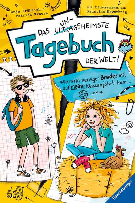 Das ungeheimste Tagebuch der Welt!, Band 3 - Wie mein nerviger Bruder mit auf meine Klassenfahrt kam ... main product photo