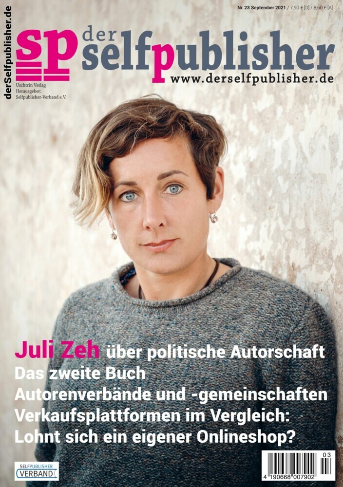 der selfpublisher 23, 3-2021, Heft 23, Juni 2021 main product photo