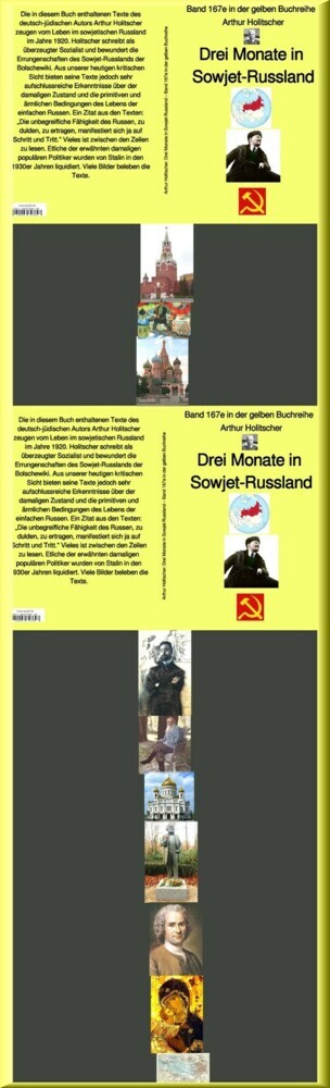 Arthur Holitscher: Drei Monate in Sowjet-Russland main product photo
