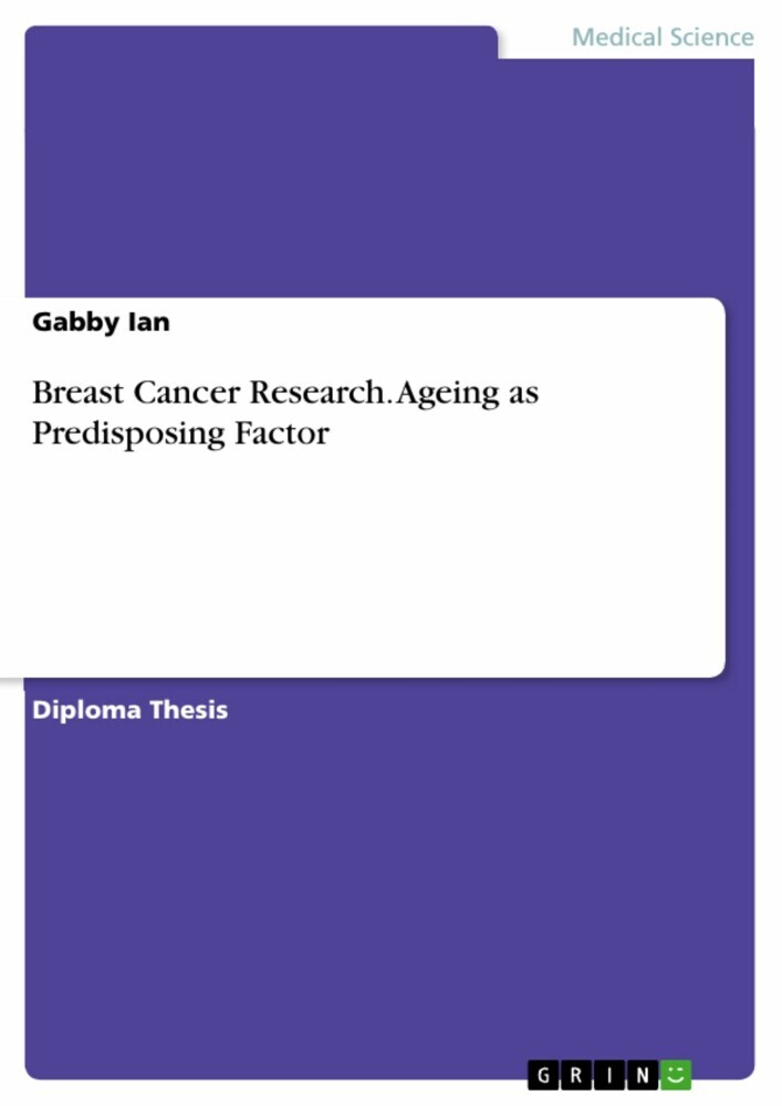 Breast Cancer Research. Ageing as Predisposing Factor main product photo