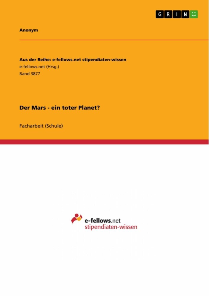 Der Mars - ein toter Planet? main product photo