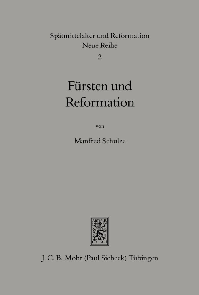 Fürsten und Reformation main product photo