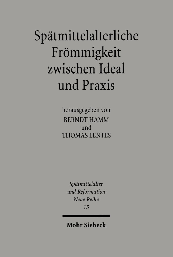 Spätmittelalterliche Frömmigkeit zwischen Ideal und Praxis main product photo