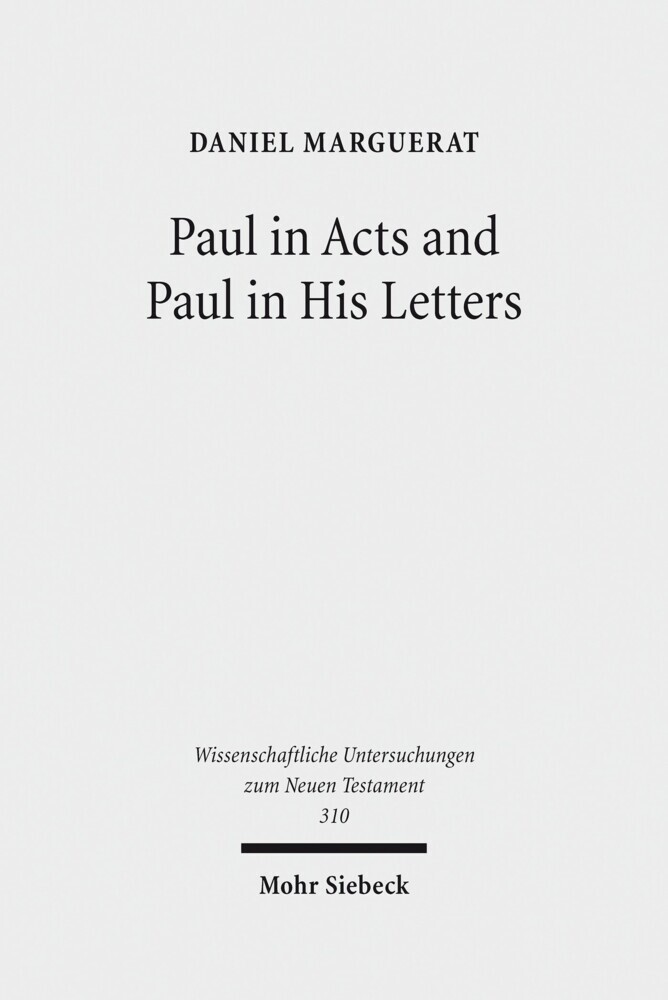 Paul in Acts and Paul in His Letters main product photo