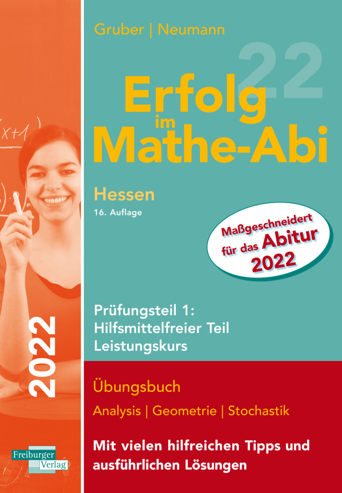Erfolg im Mathe-Abi 2022 Hessen Leistungskurs Prüfungsteil 1: Hilfsmittelfreier Teil main product photo