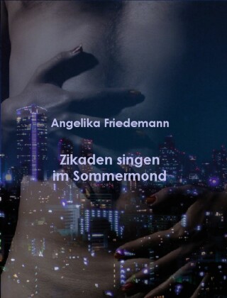 Zikaden singen im Sommermond