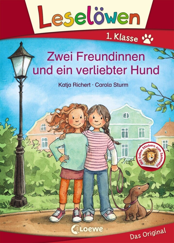 Leselöwen 1. Klasse - Zwei Freundinnen und ein verliebter Hund main product photo