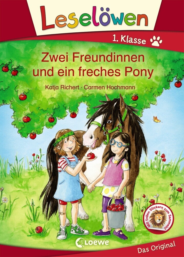 Leselöwen 1. Klasse - Zwei Freundinnen und ein freches Pony main product photo