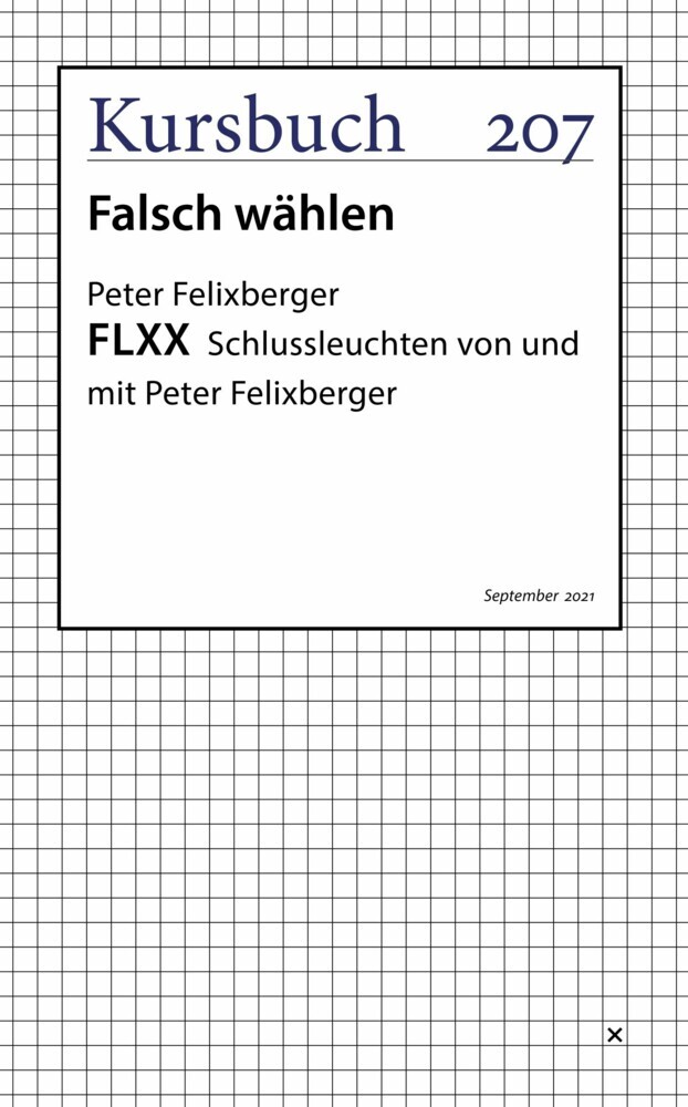 FLXX 7 | Schlussleuchten von und mit Peter Felixberger main product photo