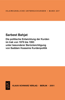 Die politische Entwicklung der Kurden im Irak von 1975 bis 1993