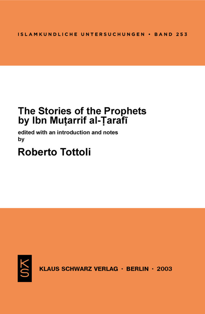 The Stories of the Prophets by Ibn Mutarrif al-Tarafi main product photo