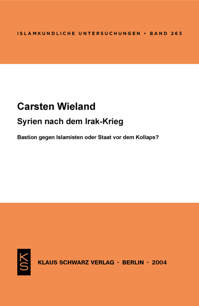 Syrien nach dem Irak-Krieg main product photo