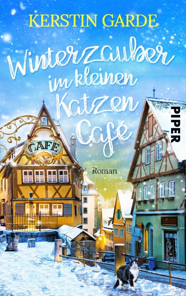 Winterzauber im kleinen Katzen-Café main product photo