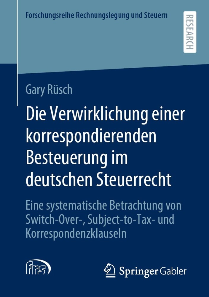 Die Verwirklichung einer korrespondierenden Besteuerung im deutschen Steuerrecht main product photo