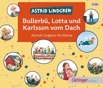 Bullerbü, Lotta und Karlsson vom Dach, 3 Audio-CD